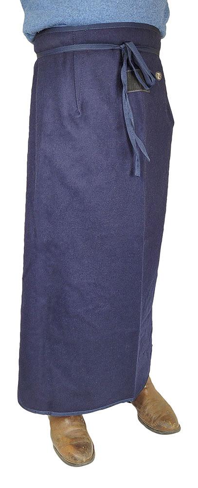 Zilco Navy Zilco Wool Driving Apron