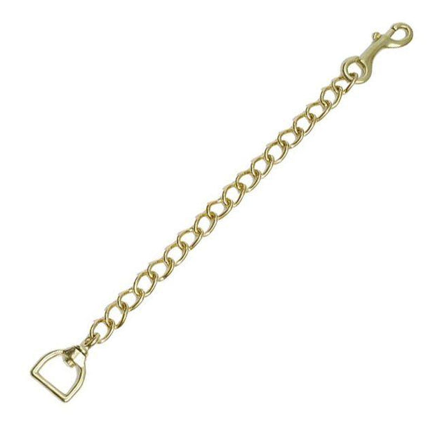 Zilco Lead Rope Open Link 45cm (18") Lead Chains - Solid Brass