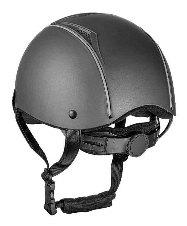 Zilco Riding Hat Oscar Shield Helmet Black