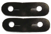 Zilco Peacock Iron Leather Straps - Pair