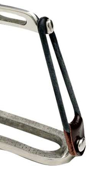 Zilco Peacock Iron Leather Straps - Pair