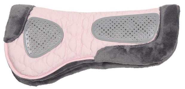 Zilco Pink/Grey Fleece/Gel Half Pad