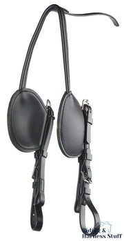Zilco Pony Zilco Bridle Blinkers and Cheeks Full Round SL Deluxe