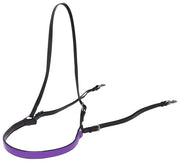 Zilco Purple/Black Padded French Breastplate