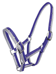 Zilco Headcollar Purple/Silver Sparkle Foal Halter