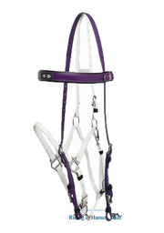 Zilco Purple / White Zilco Deluxe Endurance Bridle Complete - Arab