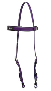 Zilco Bridle Purple Zilco Deluxe Endurance Bridle 2 Part Stainless Steel Fitting - Bridle Part