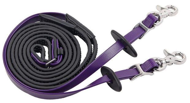 Zilco Reins Purple Zilco Endurance Reins R Grip