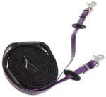 Zilco Reins Purple Zilco Endurance Reins - Woven Grip Stainless Steel Fittings