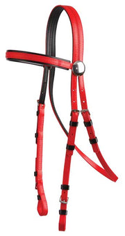 Zilco Red/Black Zilco SS Race Bridle