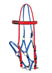 Zilco Red / Royal Zilco Deluxe Endurance Bridle Complete - Arab