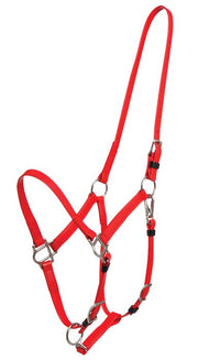 Zilco Bridle Red Zilco Deluxe Endurance Bridle 2 Part Stainless Steel Fitting - Halter Part
