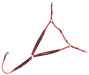 Zilco Bridle Red Zilco Endurance Marathon Breastplate Deluxe Stainless Steel Fittings - Arab
