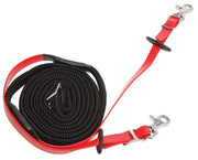 Zilco Reins Red Zilco Endurance Reins - Woven Grip Stainless Steel Fittings
