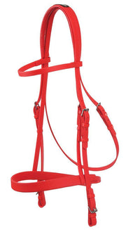 Zilco Red Zilco Epsom Bridle & Cavesson