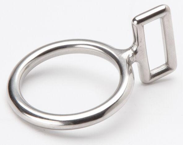 Zilco Rein Drop 1" SS Square Base