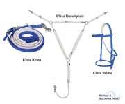 Zilco Royal / Royal / White Zilco Ultra Endurance Complete Set -  Bridle, Reins, Breastplate Mix n Match