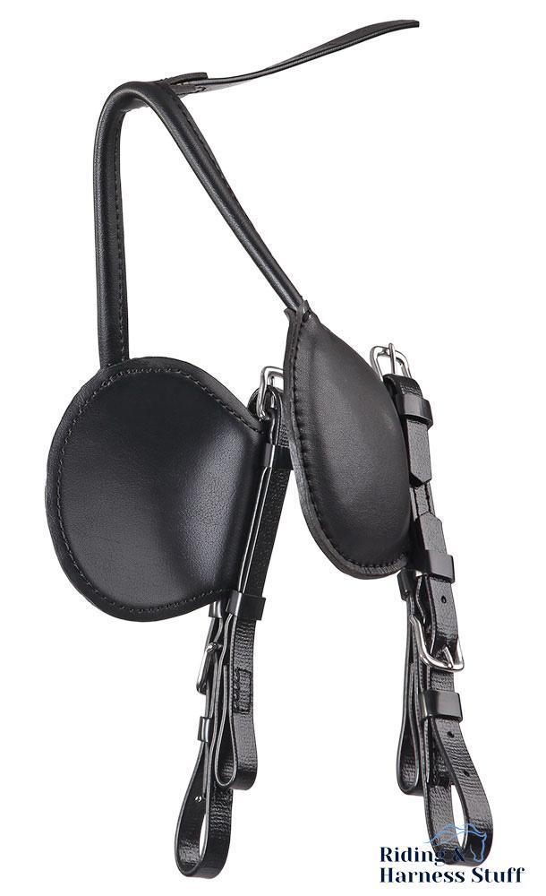 Zilco Shetland Zilco Bridle Blinkers and Cheeks Full Round SL Deluxe
