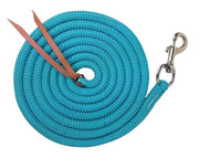 Zilco Lead Rope Turquoise 12Ft Training Lead Trigger Snap