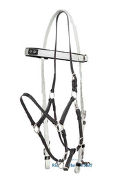 Zilco White / Black Zilco Deluxe Endurance Bridle Complete - Arab