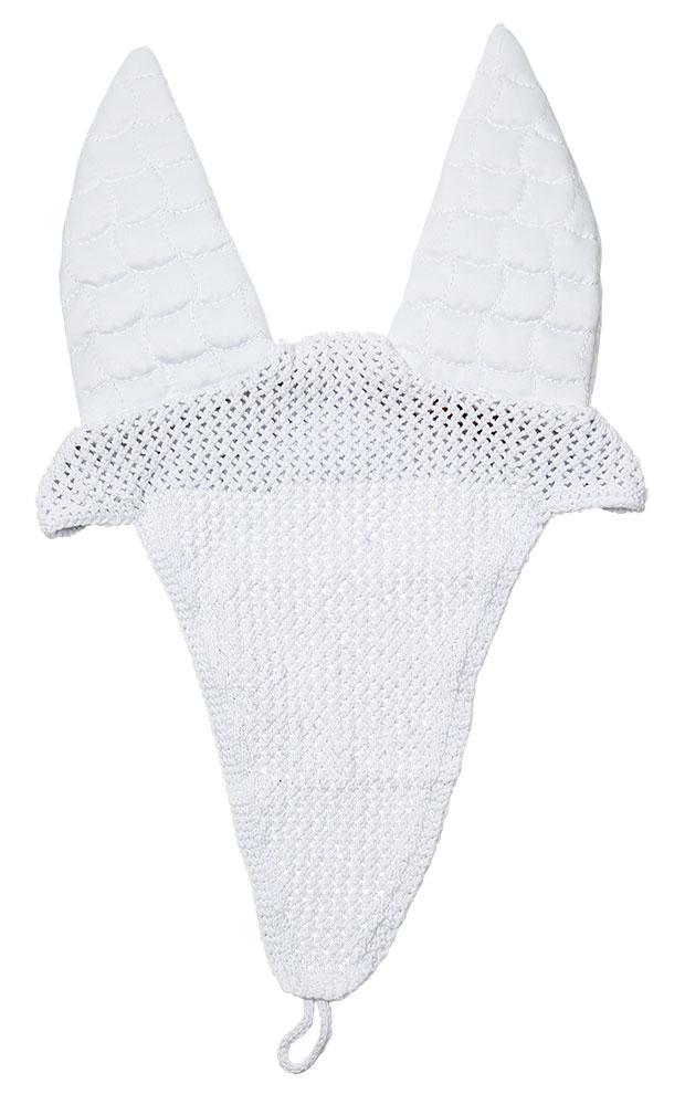 Zilco Muffler White Long Ear Bonnet (Quilted Ears)
