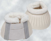 Zilco Horse Boots White / No. 3 Bell Boots with Fleece