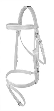 Zilco Bridle White/White / Pony Zilco Hanoverian Bridle