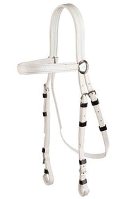 Zilco White/White Zilco SS Race Bridle