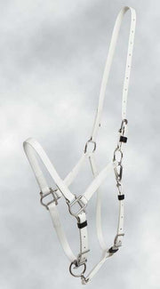 Zilco Bridle White Zilco Deluxe Endurance Bridle 2 Part Stainless Steel Fitting - Halter Part