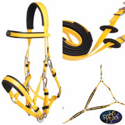 Zilco Bridle Yellow Zilco Marathon Endurance Set Arab Size