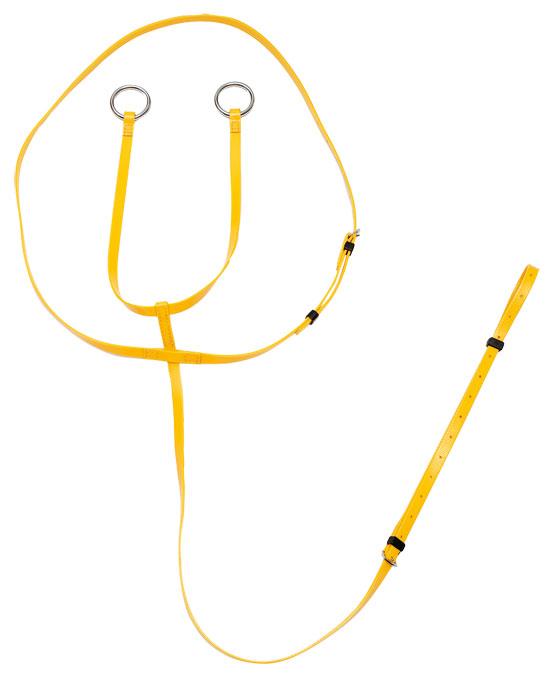 Zilco Yellow Zilco Running Martingale 13mm