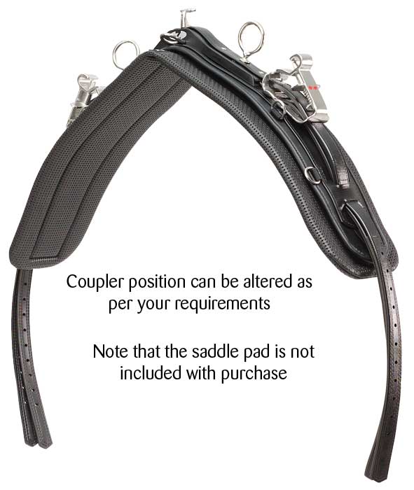 Zilco Zilco Close Contact Quick Hitch Style S1 Harness Racing Saddle