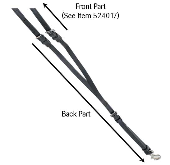 Zilco Zilco Headcheck Back Part - 13mm