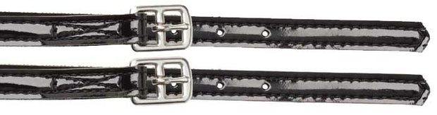 Zilco Zilco Patent Race Stirrup Straps Long 91cm