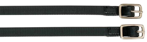 Zilco Zilco PVC Spur Straps - Black