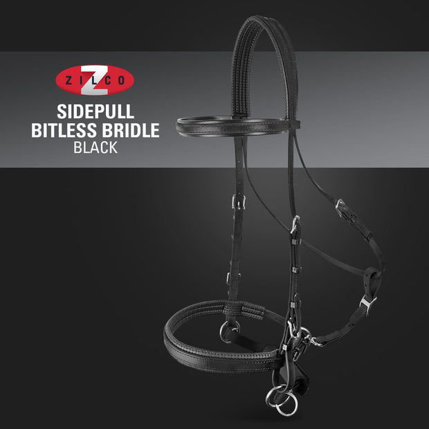 Zilco Bridle Zilco Sidepull Bitless Bridle